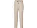 Γυναικείο μπεζ παντελόνι ESMARA με ελαστική μέση και κορδόνι