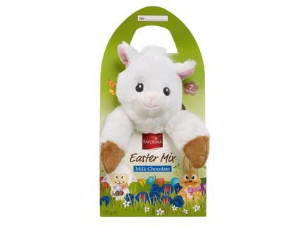 Favorina Knuffel met chocolade