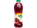 Бутилка с червена напитка от плодове на марката ' + 'Frucht' + '.