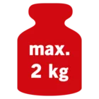Max. 2 kg
