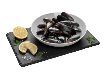 Friss fekete kagyló