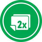 F dvoslojni 2x 