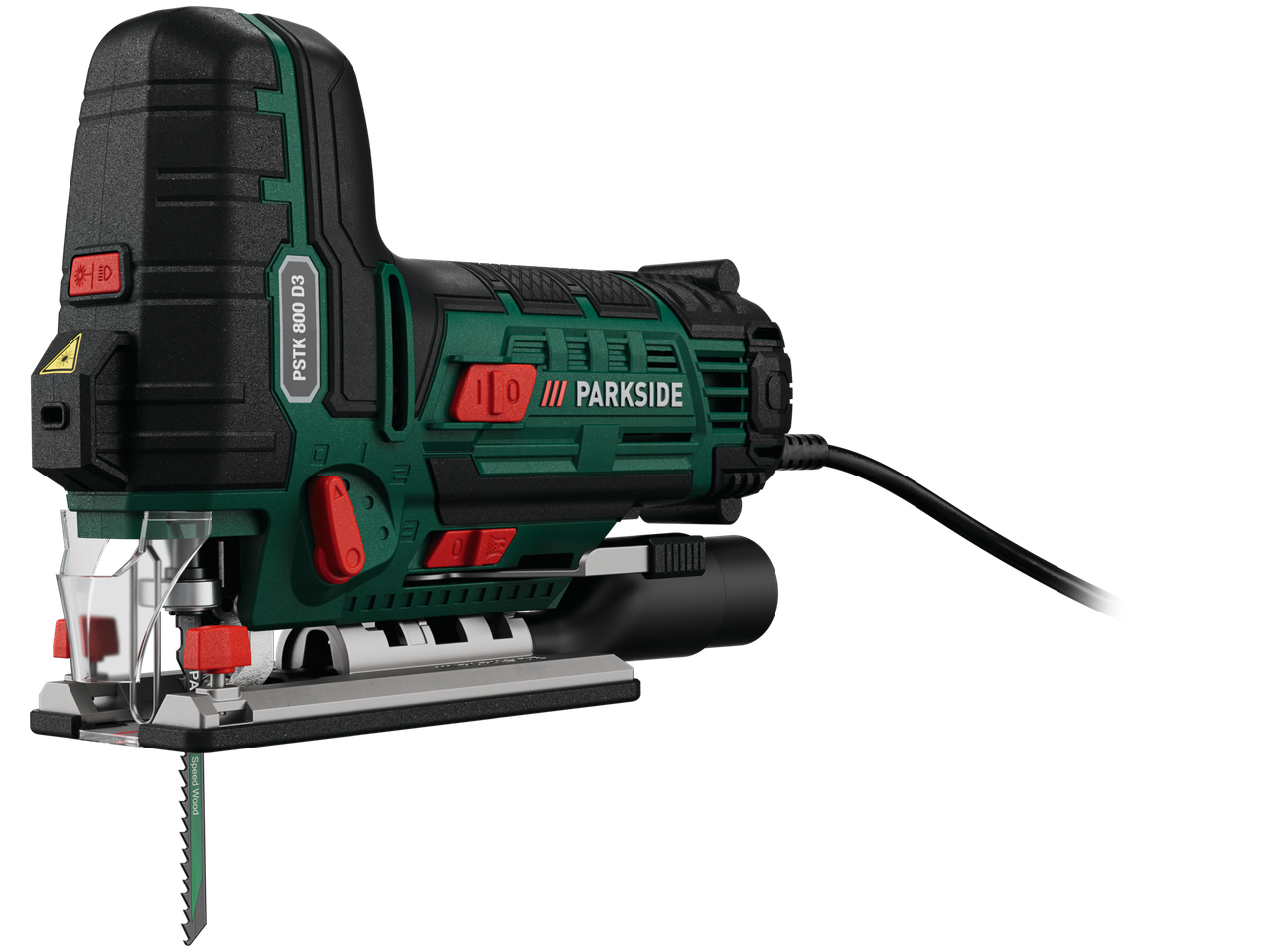 Parkside PSTK 800 D3 finierzāģis.