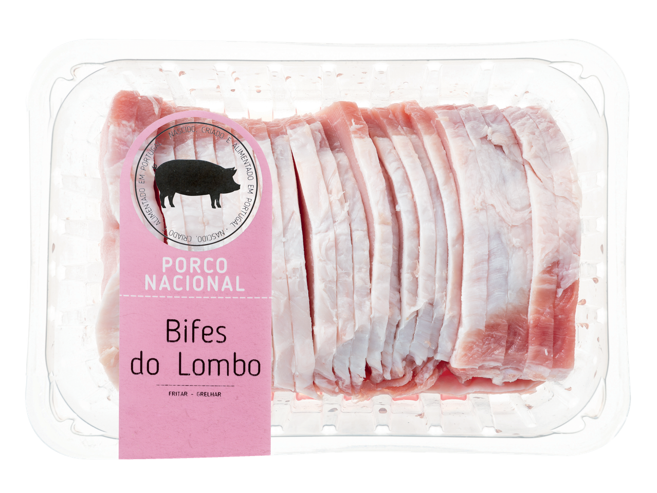 Bifes do Lombo de Porco Embalagem Familiar
