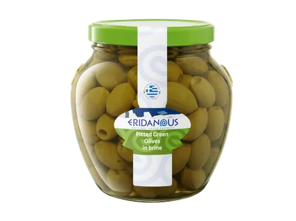 Groene olijven zonder pit