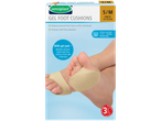 Sensiplast® Gel Foot Cushions for pressure relief and calluses, S/M size.