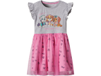 Paw Patrol girls' grey and pink tulle dress.
