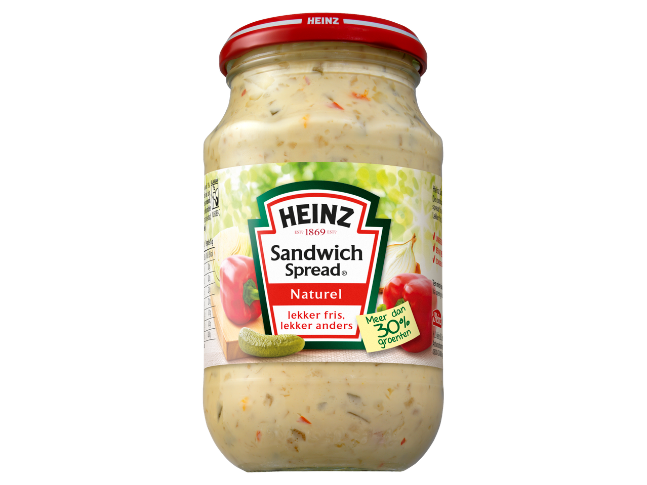 Heinz Sandwich Spread Naturel: frisse, smakelijke sandwichspread.