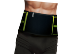 Sensoplast waist trainer with neon green accents.