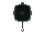 SilverCrest square cast iron pan with handle