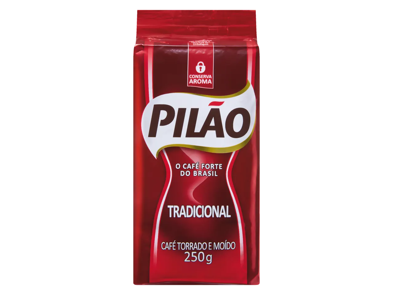 Pilão Traditional Ground Roast Coffee 250g