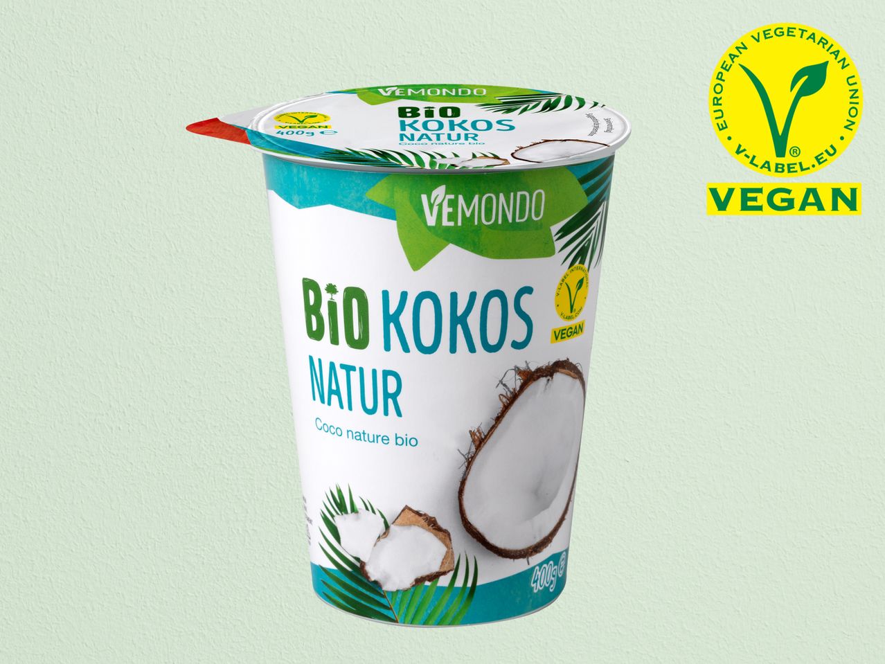 Gehe zu Vollbildansicht: Bio vegane Joghurtalternative natur - Bild 1