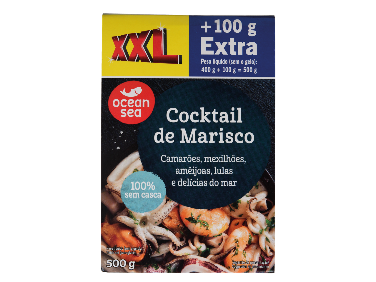 Cocktail de marisco Ocean Sea XXL + 100g.