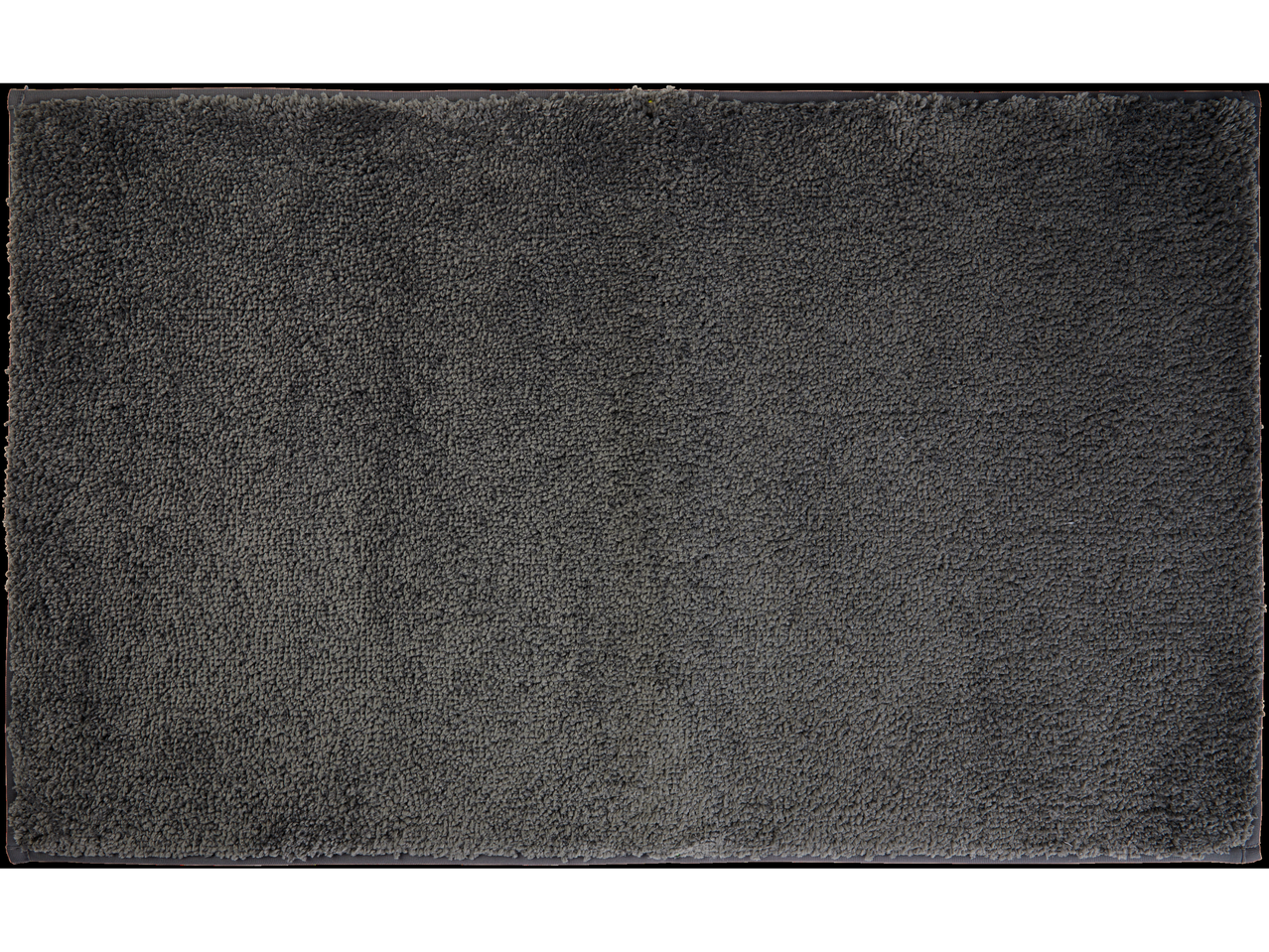 Tamsiai pilka vonios kilimėlis su tekstūruotu paviršiumi.