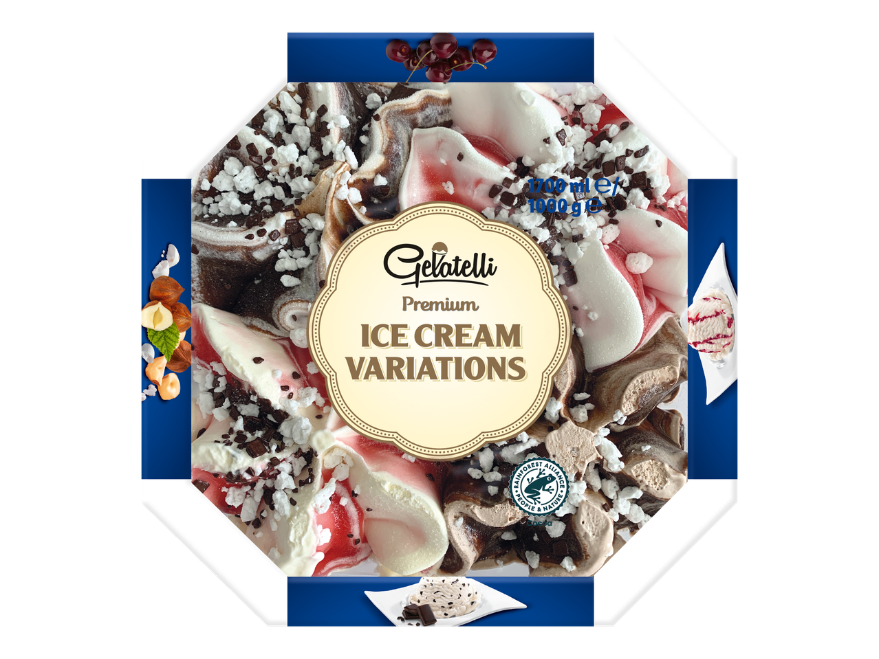 Gelatelli Premium: Fagylalt variációk.