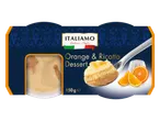 Italianamo Italiaanse stijl sinaasappel en ricotta dessert.