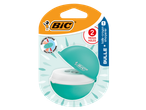 BIC Bolle sharpener: two-hole sharpener, sphere design.