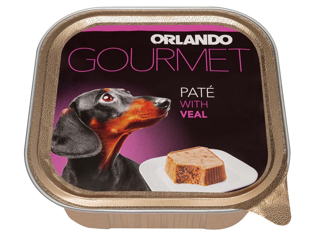 Orlando Gourmet: borjúmájpástétom kutyáknak.