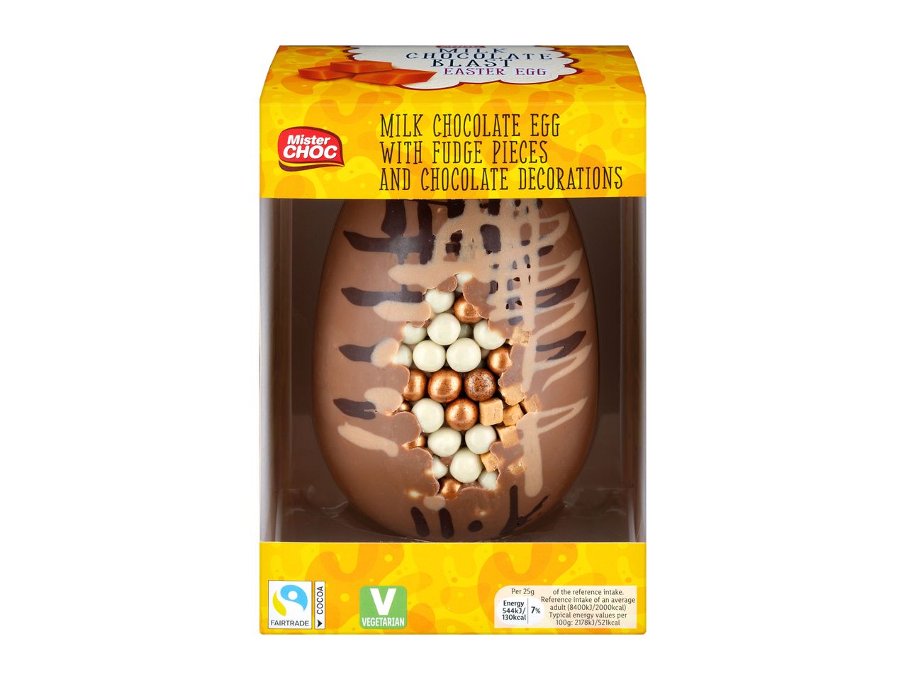 Go to full screen view: Mister Choc Children's Easter Egg Milk - Image 1
