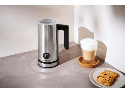 Nemesacél tejhabosító