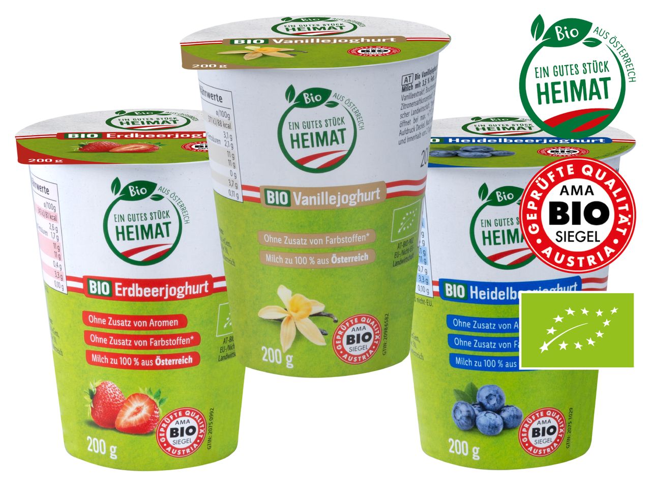 Gehe zu Vollbildansicht: AMA Bio Fruchtjoghurt - Bild 1