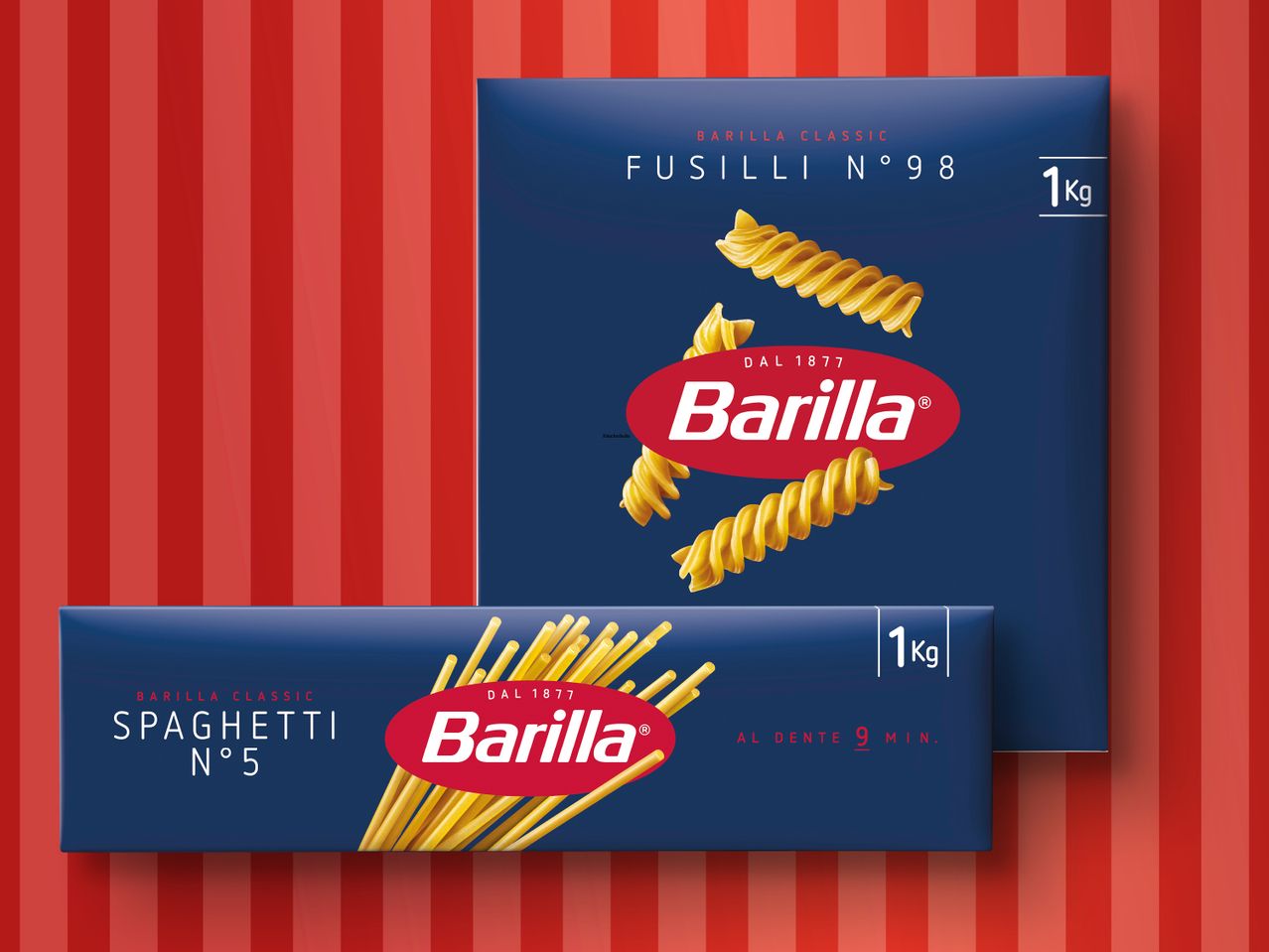 Liste der Produkte im Zusammenhang mit Barilla Pasta