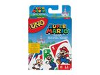 Super Mario themed card game with characters like Mario, Luigi, Toad, and Princess Peach.