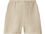 Pantaloni scurți bej din muselină LUPILU pentru bebeluși