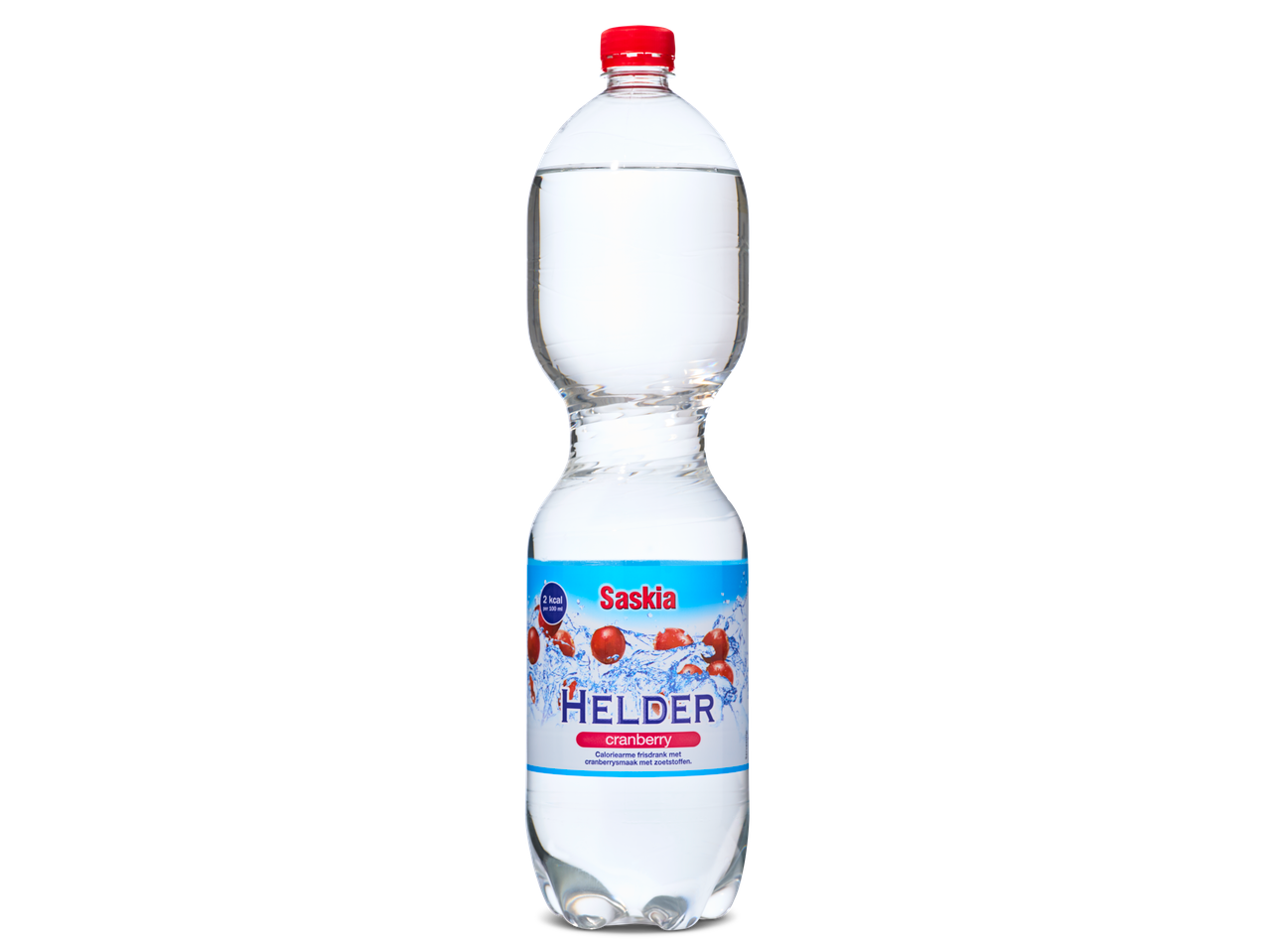 Saskia Helder cranberry: caloriearme frisdrank in een fles.