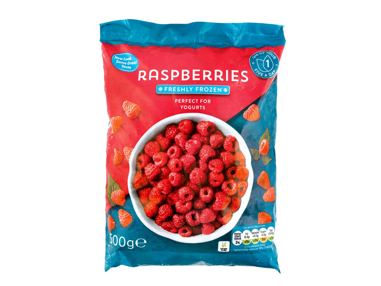 Go to full screen view: Frozen Raspberries - Image 1