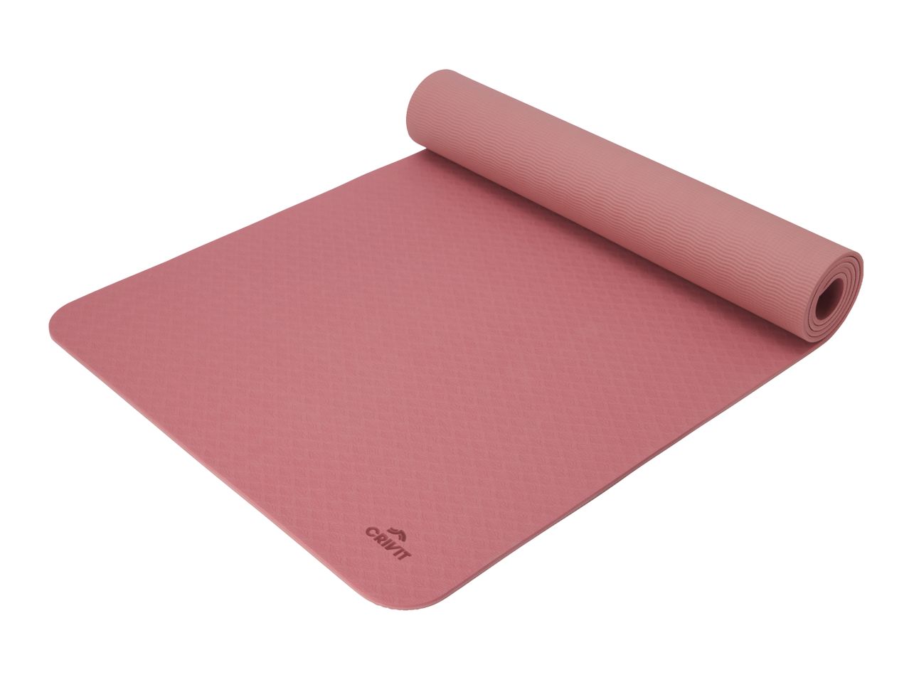 CRIVIT Pink Yoga Fitness Mat