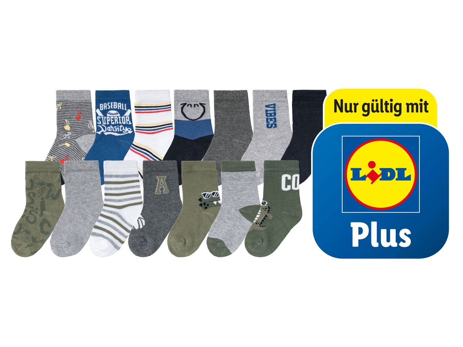 [Gute Qualität] lupilu® 7 Paar Socken - Deutschland Lidl
