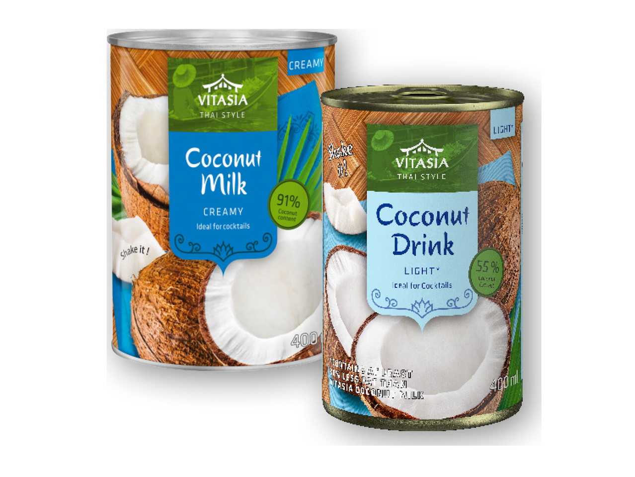 Latte di cocco classico o light