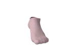 Meias curtas Esmara em rosa claro, com textura canelada.