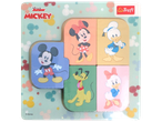 Disney Junior Mickey Mouse puzzle featuring Mickey, Minnie, Donald, Pluto, and Daisy.