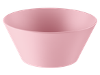 Livarno Home pink tumbler, part of a plate, bowl, and tumbler assortment.