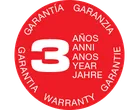 3 years warranty