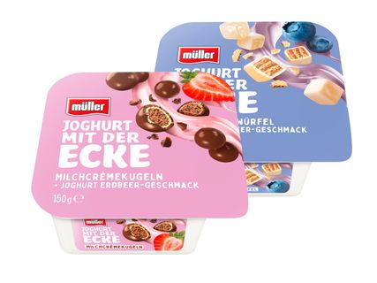 Müller Joghurt mit der Ecke