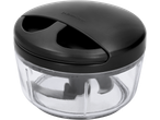 Picador universal SILVERCREST com tampa preta e recipiente transparente.