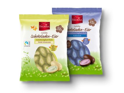 Favorina Gefüllte Schokoladen-Eier