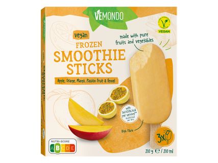 Vegán vegyesgyümölcs-jégkrém