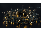 LIVARNO home LED String Lights, warm white, tangled on a dark surface.