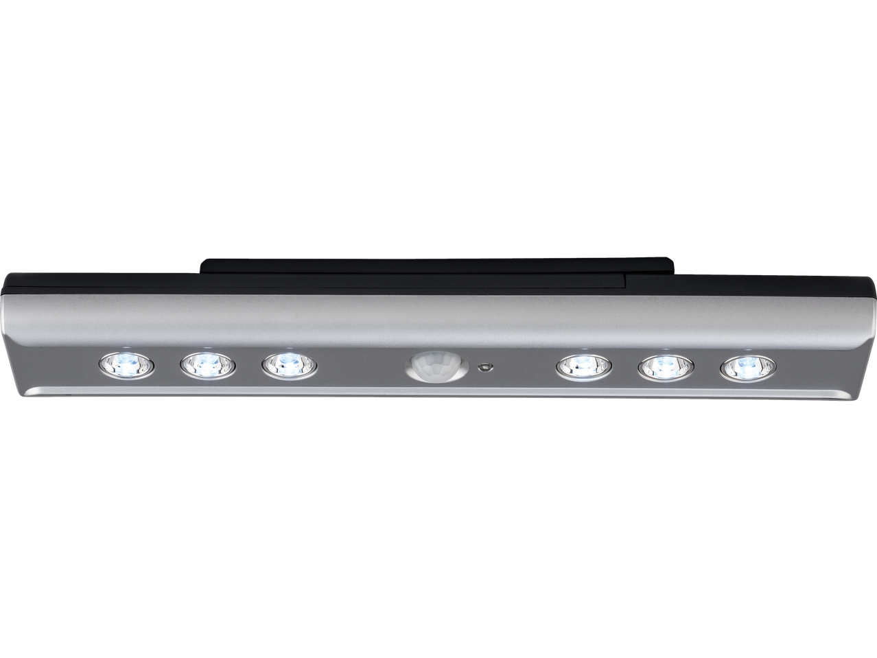 LIVARNO home LED senzorska lampa sa srebrnim kućištem i šest LED svetala