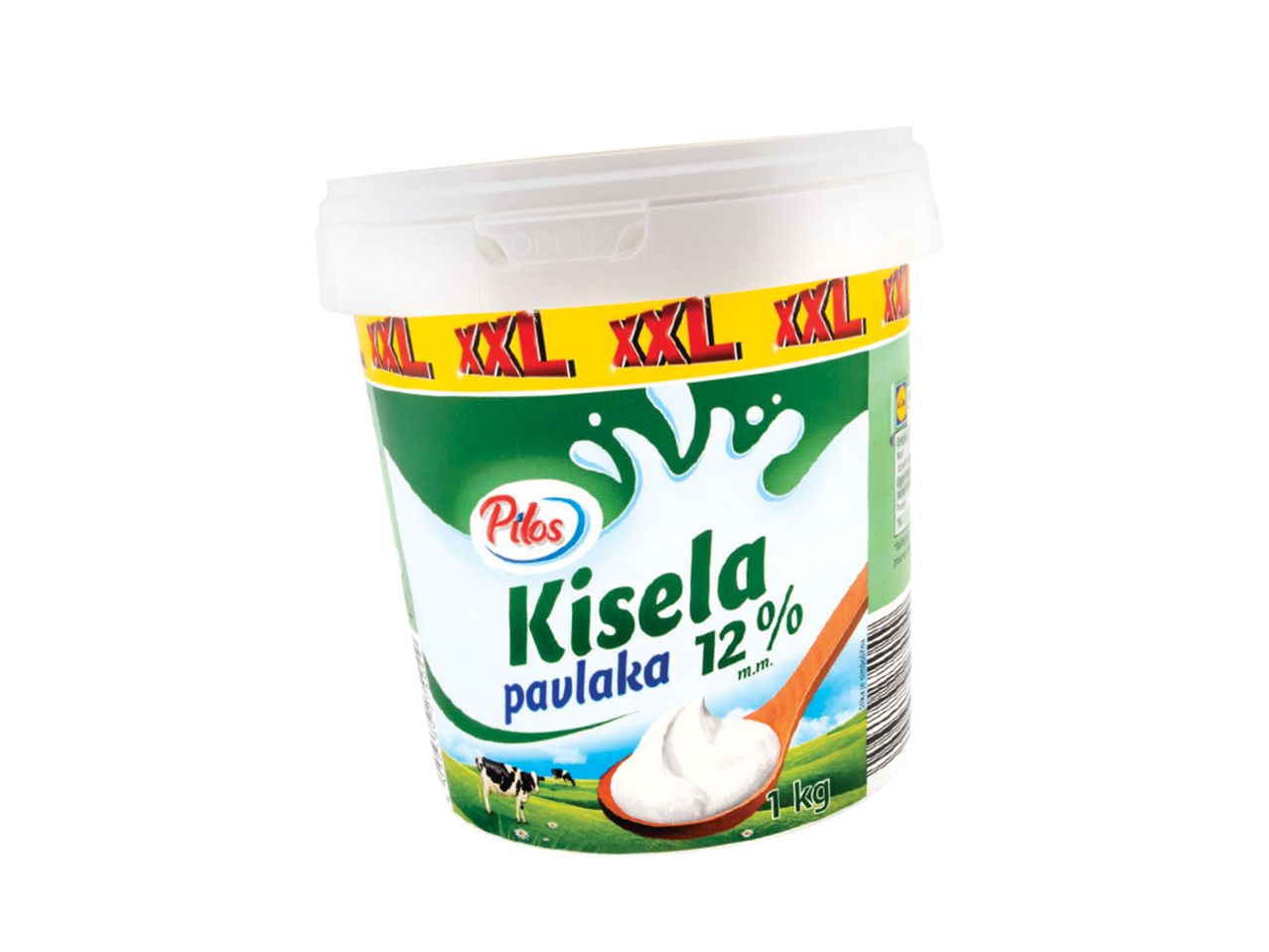 Tegla Pilos Kisela pavlaka 12% m.m. (1 kg).