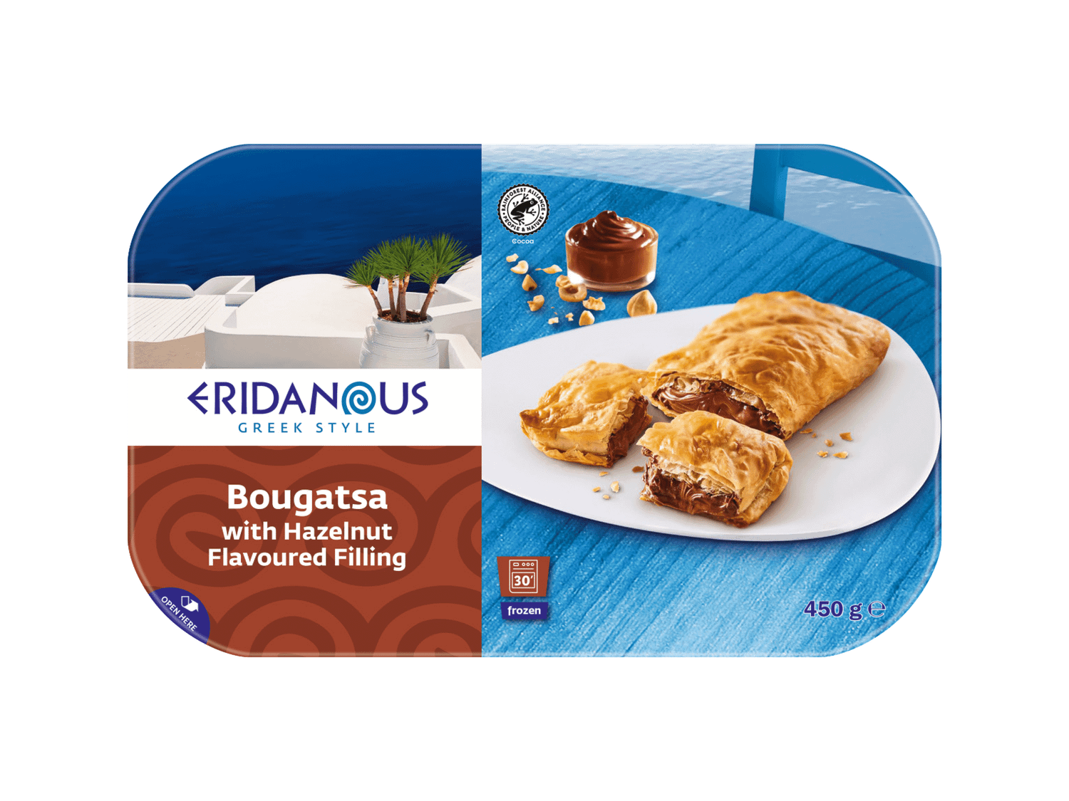 Bougatsa sa kremom od lešnika