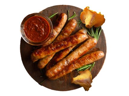 LIDL – akcija / nuolaida: Grill & Fun Šviežios kiaulienos dešrelės su voveraitėmis ir krapais 440 g | 1 kg = 5,66 €
