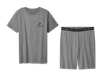 Pierre Cardin: Graues T-Shirt und Shorts im Set.