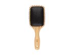 A wooden paddle hairbrush with black bristles and a Cien Beauty logo on the handle.