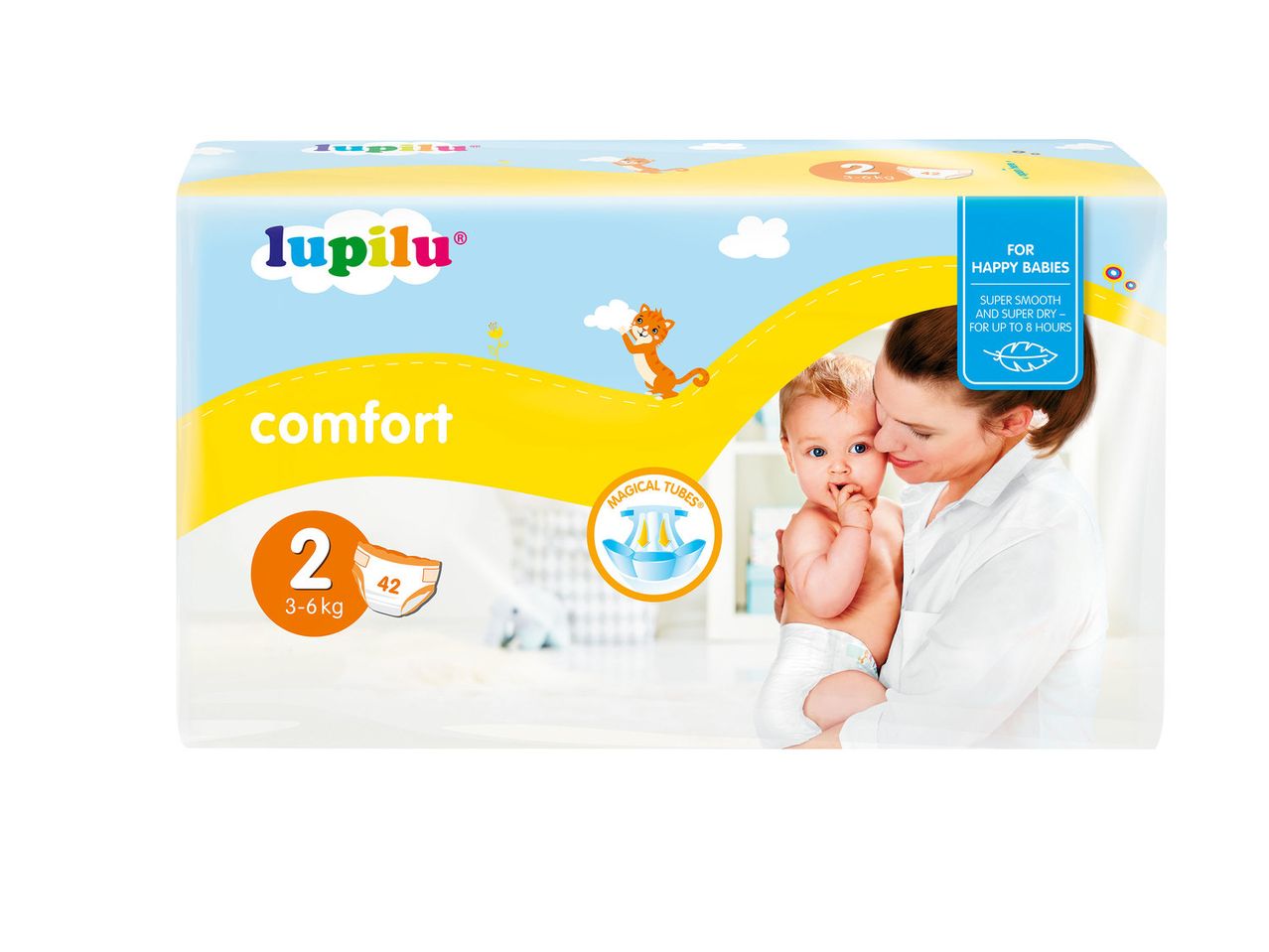 Lupilu Comfort vystyklai, dydis 2 (3-6 kg).