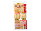 Tastino's 6 Piccolo's witte broodjes, klaar om te bakken.